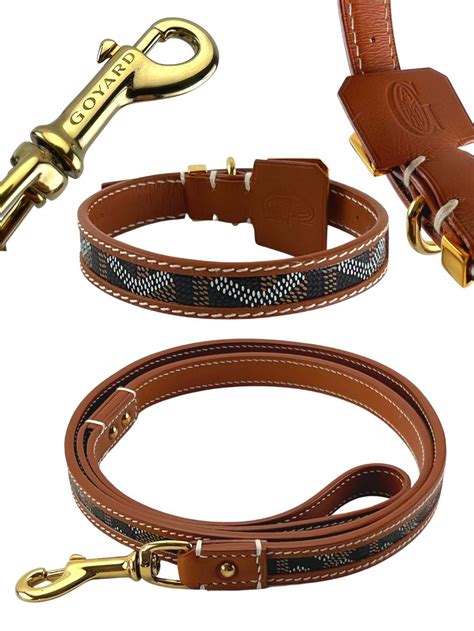 goyard oscar collar price|goyard dog leash.